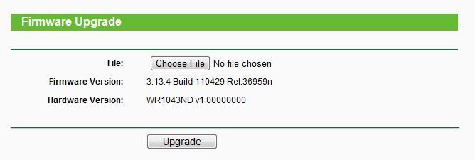 Tp Link Firmware Upgrade